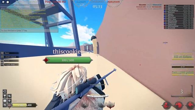 33 Killstreak Marleyan main // Titan Warfare Roblox смотреть онлайн