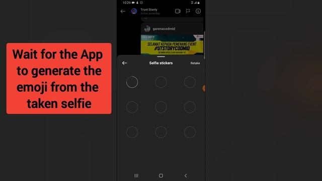 How to use selfie sticker on Instagram app смотреть онлайн