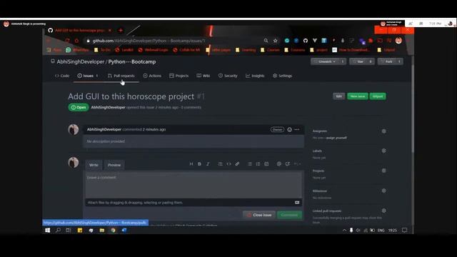 Python BootCamp || EXTRA SESSION || LETS GIT IT || DevScript смотреть онлайн