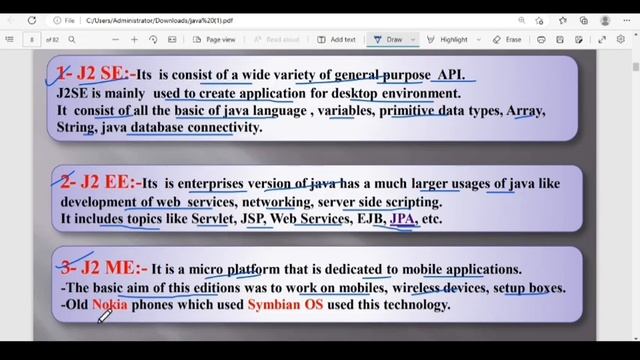 Tutorial-2:Java Platform/Editions | What is Keywords/Identifiers in java |Types of Java Editions. смотреть онлайн