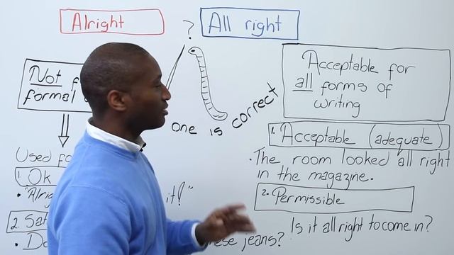 Alright Or All Right?