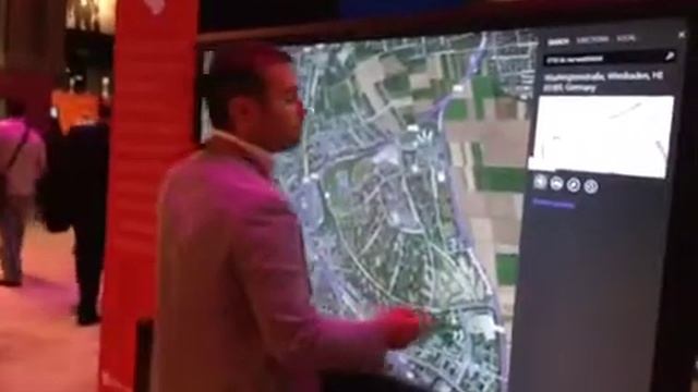 Microsoft WPC2014 (Washington D.C.) Bing Maps Preview on SMART Panel смотреть онлайн