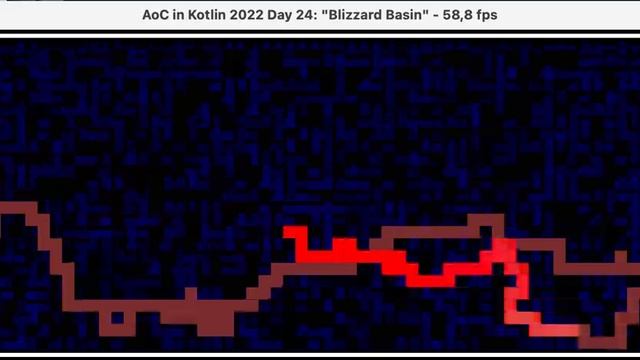 Advent of Code 2022 Day 24 "Blizzard Basin" смотреть онлайн