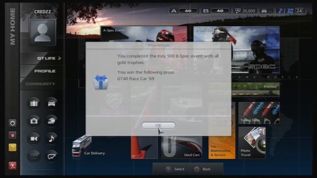 [PS3] Gran Turismo 5 - Max A&B Spec Level+All Races Gold+Trophy Popper Save смотреть онлайн