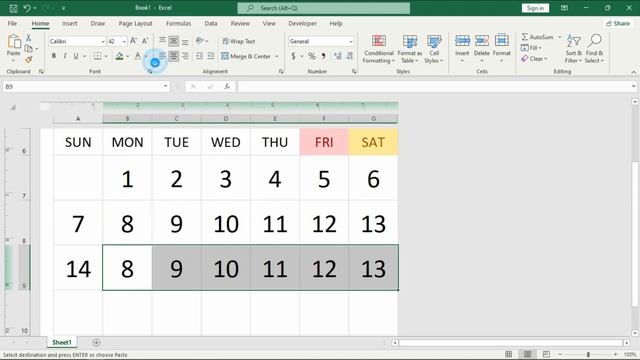 EXCEL REGULAR CALENDAR 2024 смотреть онлайн