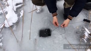 ловля раков в декабре!!!