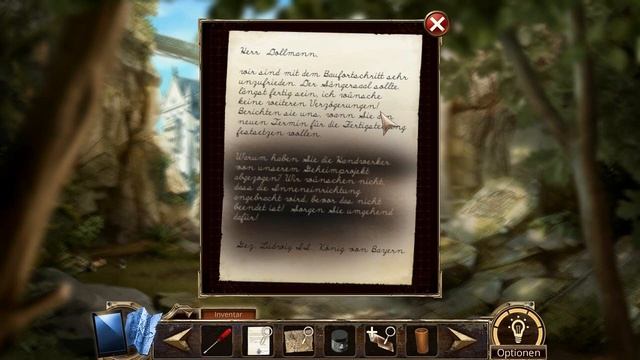 Let´s Play Mystery of Neuschwanstein (Blind) Part 9 - Startschwierigkeiten