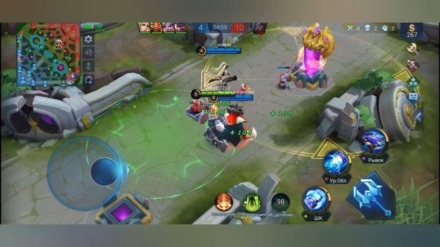 Танк Джонсон в игре Mobile Legends: Bang Bang смотреть онлайн