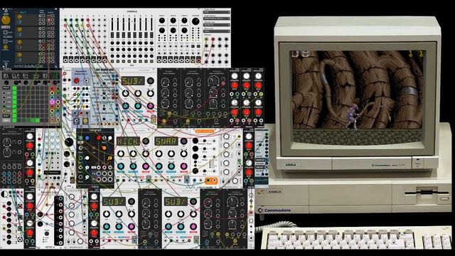 VCV Rack / Artificial Intelligence / Chiptune Patch Jam / Synthikat смотреть онлайн