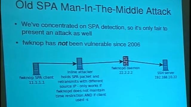 2600 - The Last Hope (2008) - Port Knocking and Single Packet Authorization - Practical Deployments смотреть онлайн