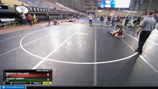 138 Lbs Cons. Round 5 - Joseph Kenny, MO Vs Bentley Williams, SD 36e0 смотреть онлайн