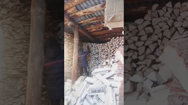 Как я правильно и ровно складываю дрова смотреть онлайн