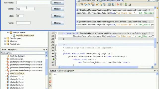 CURSO SWING AVANZADO Y REPORTES - VIDEO 05 смотреть онлайн