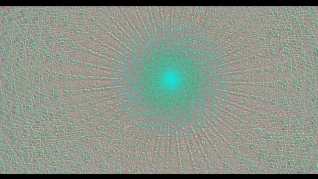 Theta Fractal Fantasia [Math + Python = Art] with Healing Music смотреть онлайн
