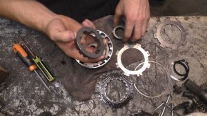 СБОРКА СЦЕПЛЕНИЯ НА МОПЕДЕ АЛЬФА. #АЛЬФА_ВАЛИТ