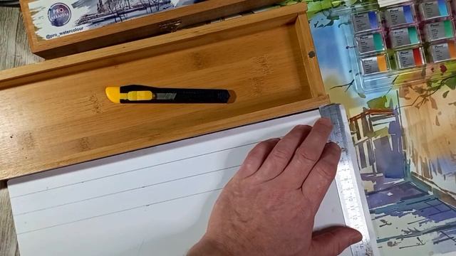 Акварель Pinax 36 цветов, распаковка и внеплановая запаковка смотреть онлайн