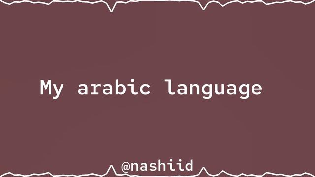 Muhammad Al Muqit - My Arabic Language || Sped Up | Vocals Only