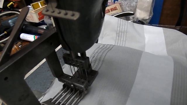 Singer 52-15 five needle machine. смотреть онлайн