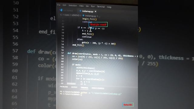 how to create india map design using python || #python #python_program #youtube смотреть онлайн