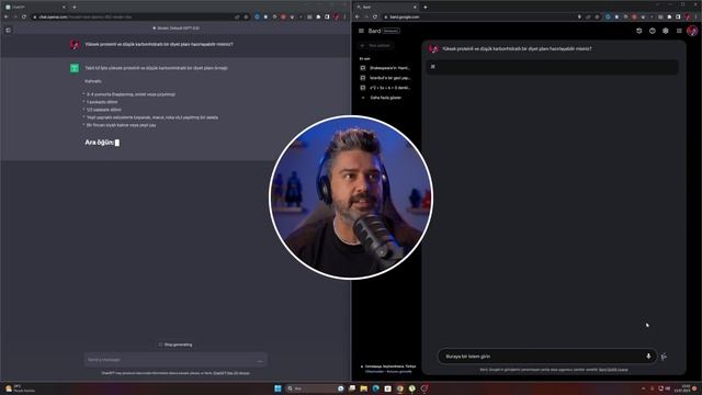 YAPAY ZEKA DÜELLOSU | ChatGPT VS Google BARD смотреть онлайн