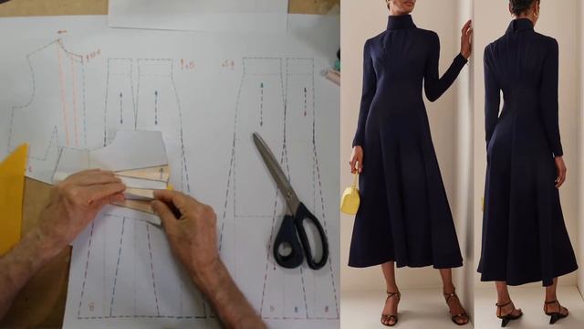 моделируем платье Modelado De Vestido #курсыкройкиишитья  #валерийпрокудиншитьё #diseño.