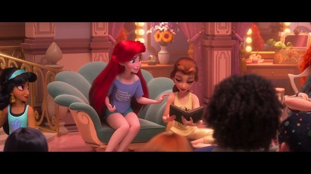 Ванилопа знакомится с принцессами "Ральф против интернета" 2018 год смотреть онлайн