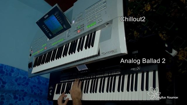 Korg PA3X vs Tyros 2. Сравнение стилей смотреть онлайн