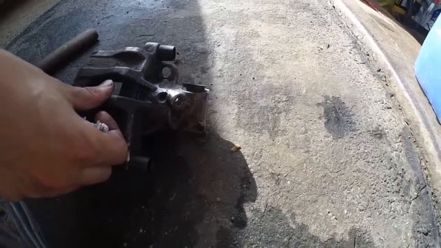 Полная переборка заднего суппорта и ручника форд фокус 2,клинит,не работает