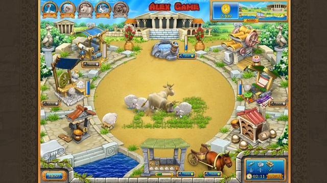 Farm Frenzy Ancient Rome Chapter 4-8 only GOLD Веселая ферма Древний Рим Глава 4-8 Золото смотреть онлайн