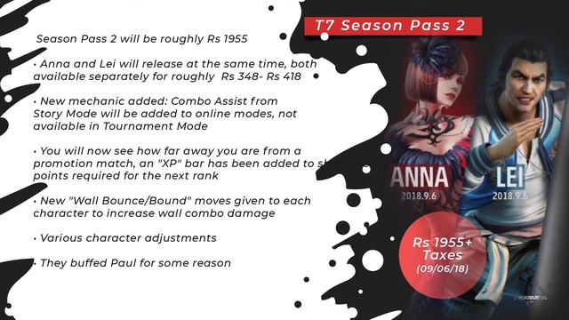 TEKKEN7 | Season Pass 2 Complete Details смотреть онлайн
