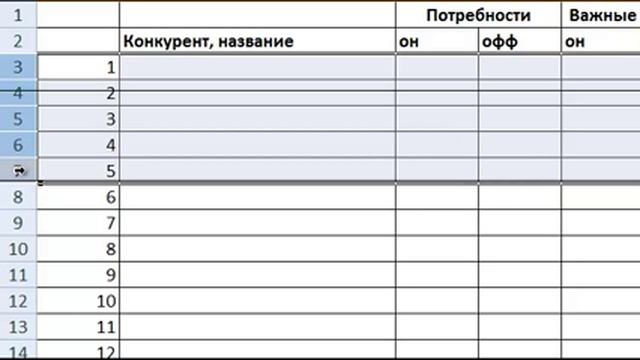 Быстрый Анализ конкурентов и создание Уникального Торгового Предложения Запись урока смотреть онлайн
