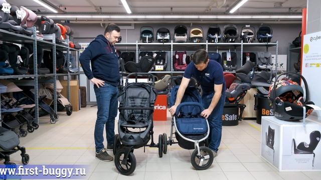 Все отличия Baby Jogger City Elite и Bumbleride Indie