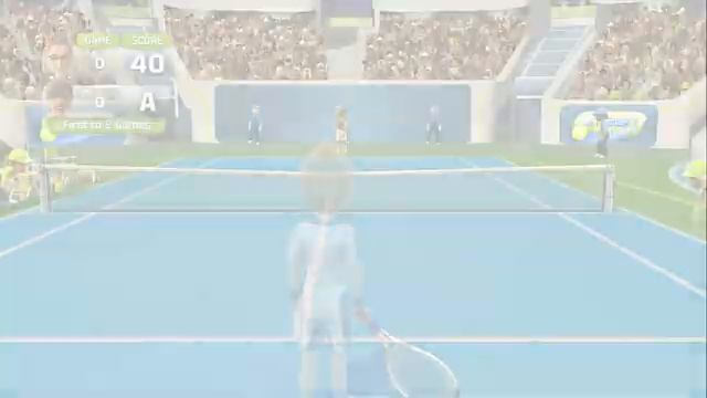 Kinect Sports Tennis - Beat champion 3 times in a row смотреть онлайн