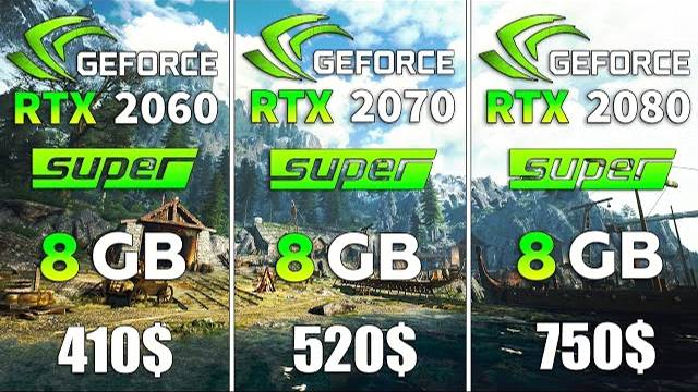 RTX 2060 SUPER vs RTX 2070 SUPER vs RTX 2080 SUPER смотреть онлайн