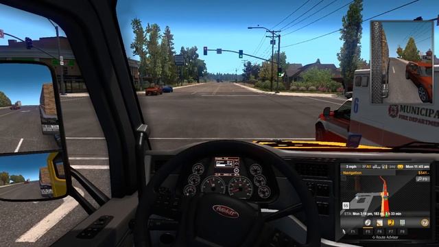 American Truck Simulator Oregon Gameplay (PC) смотреть онлайн