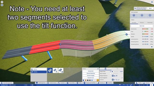 Tutorial: Making a Ride Part 1 - Building the Track (Planet Coaster) смотреть онлайн