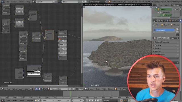 Create a Castle in Blender in under 60 minutes! смотреть онлайн