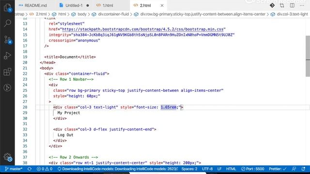 Part-2 Bootstrap Responsive Layout - Adding Text Content смотреть онлайн