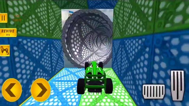 Formula Car Racing Simulator#3 Impossible Mega Ramp Android iOS Gameplay смотреть онлайн