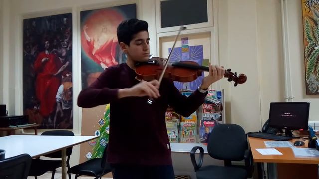 Karl Dib plays Dancla Etude