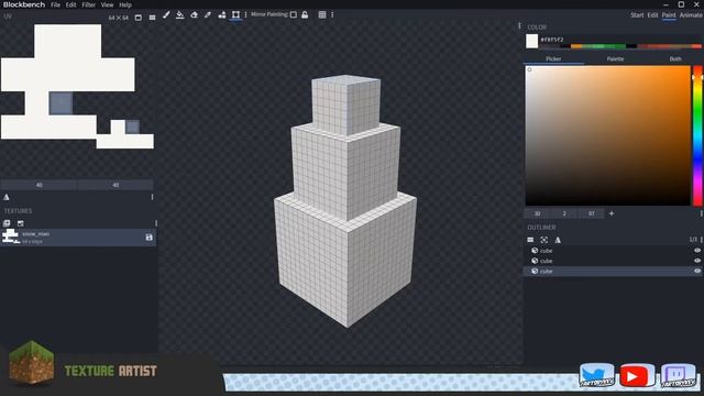 LEARN BLOCKBENCH #3 - Make your first textured model смотреть онлайн