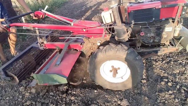 Мотоблок Forte HSD1G-81 с фрезой. Фрезеровка с катком после дисков АГД- 2.5. смотреть онлайн