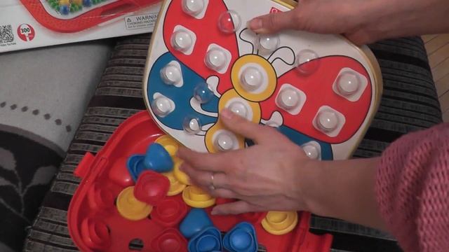 Мозайка "Беби" для детей от года Quercetti и Набор мозаика (300 шт.) смотреть онлайн