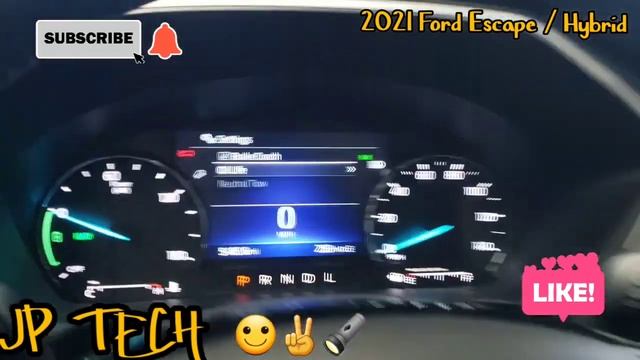 2021 Ford Escape (Hybrid) como hacerle reset a la luz del mantenimiento reset cambio de aceite. смотреть онлайн
