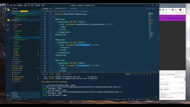 18 Header Styles (Gatsby + WordPress) смотреть онлайн