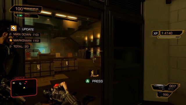 Deus Ex: Human Revolution (Xbox 360) - Part 9 - Locate Boss Barrett - Xbox One S Gameplay смотреть онлайн