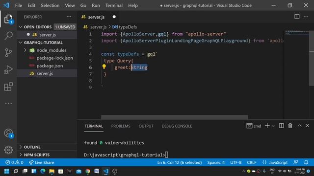 #1 Hello World in GraphQL | Complete GraphQL tutorial with React and Apollo Client in Hindi смотреть онлайн
