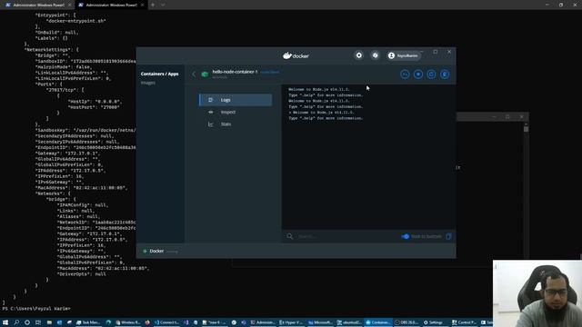 (Bangla) Docker tutorial 010: Networking between docker containers & connect mongo container from V смотреть онлайн