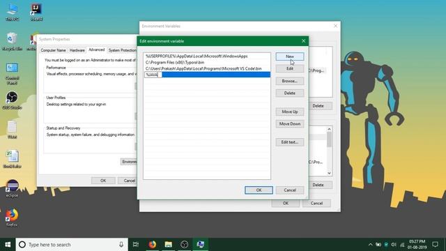 Set Java JDK path in Windows 10 смотреть онлайн
