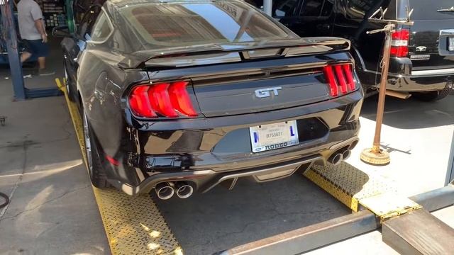 2020 Mustang GT Roush Mufflers